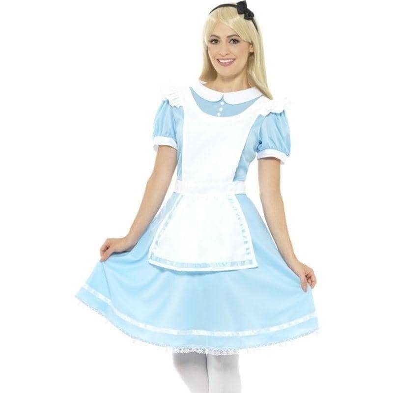 Alice In Wonderland Princess Costume Adult Blue Dress_1