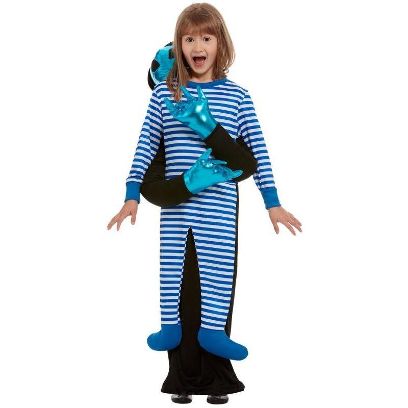 Alien Abduction Costume Child Blue 1