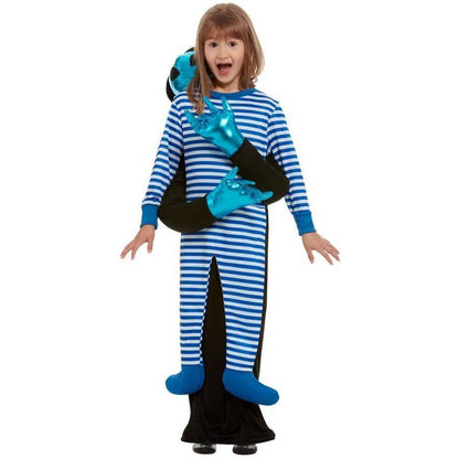 Alien Abduction Costume Child Blue 1