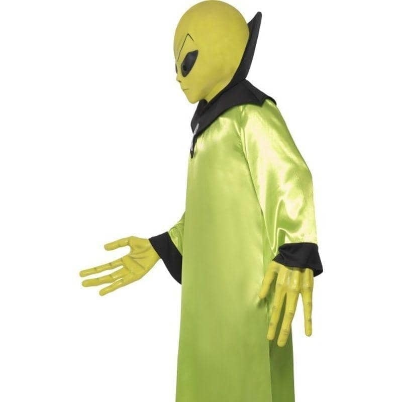 Alien Lord Costume Adult Robe Green Black Glow In The Dark_3