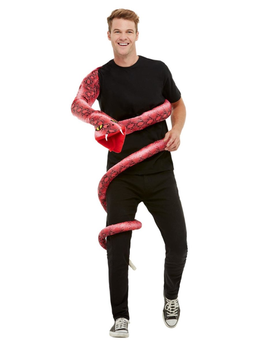 Anaconda Serpent Costume Adult Red_2