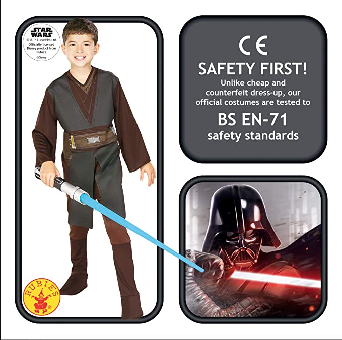 Anakin Skywalker Childs Costume Star Wars Prequels Clone Wars 3