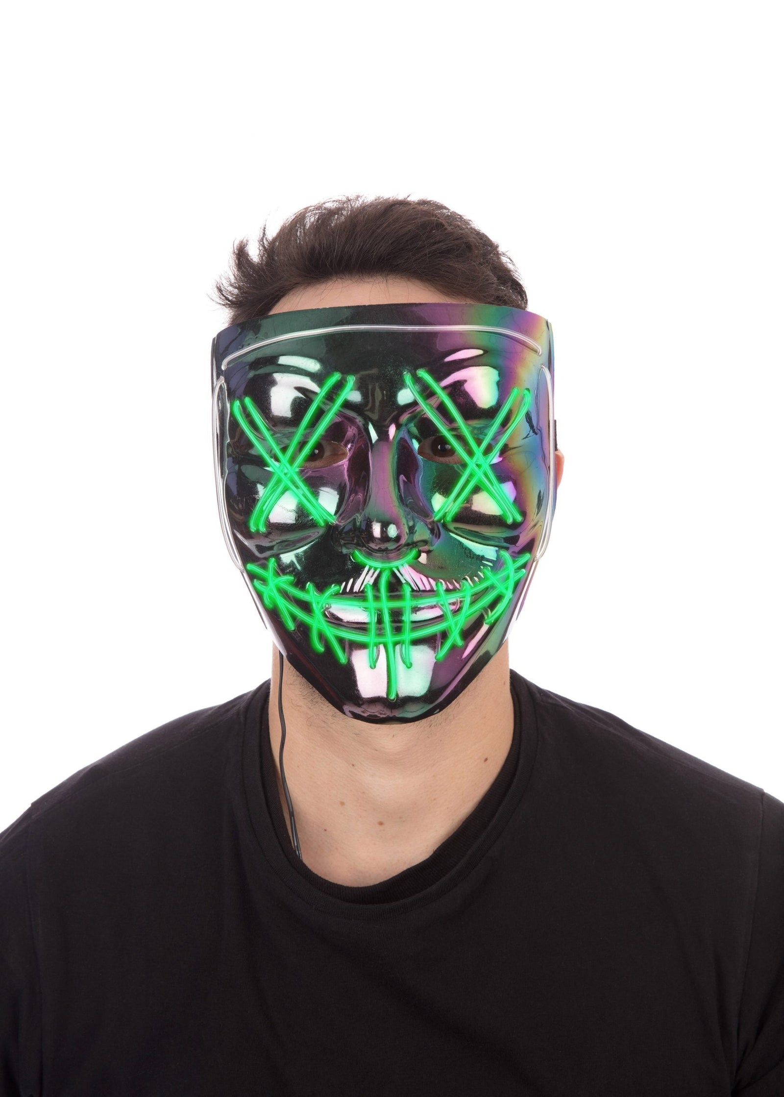 Anarchy Iridescence Mask Purge Halloween 1