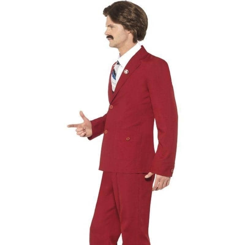 Anchorman Ron Burgundy Costume Adult 3