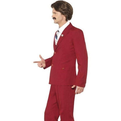 Anchorman Ron Burgundy Costume Adult 3