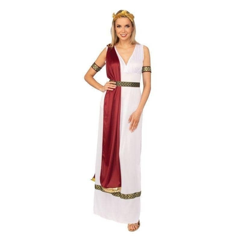 Ancient Greek Goddess Costume Toga Dress_1