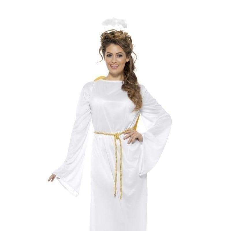 Angel Gabriel Costume Unisex Adult White_1