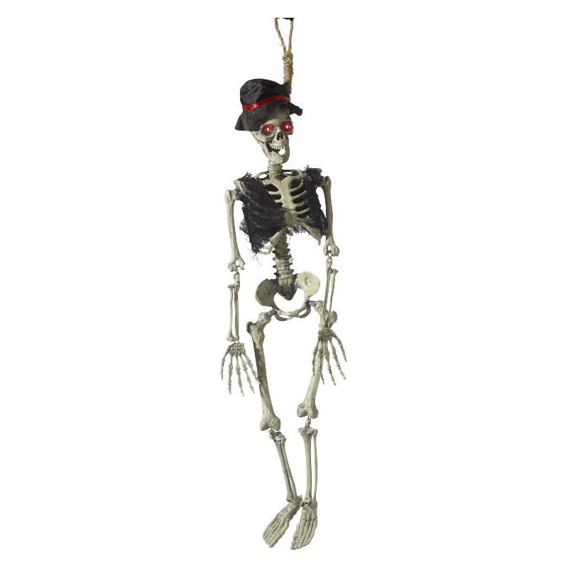 Animated Hanging Groom Skeleton Decoration Adult Natural_1
