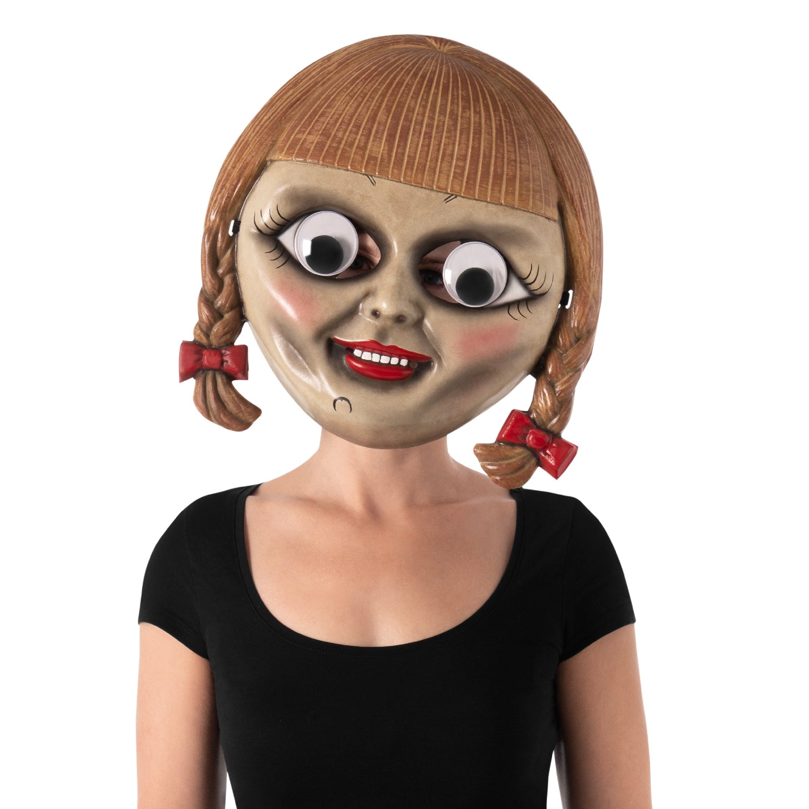 Annabelle Horror Googly Eye Mask 1