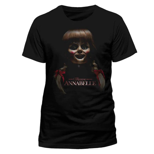Annabelle Scary Face T-Shirt Adult_1