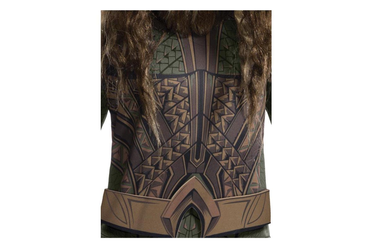 Aquaman Boys Costume Green Jumpsuit 2