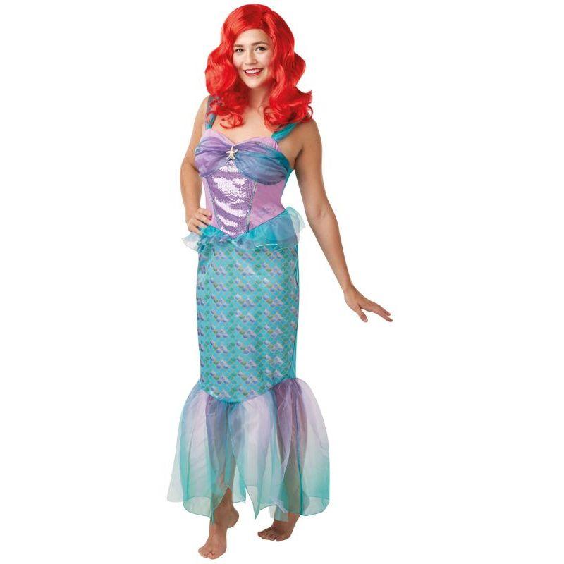 Ariel Little Mermaid Ladies Costume_1