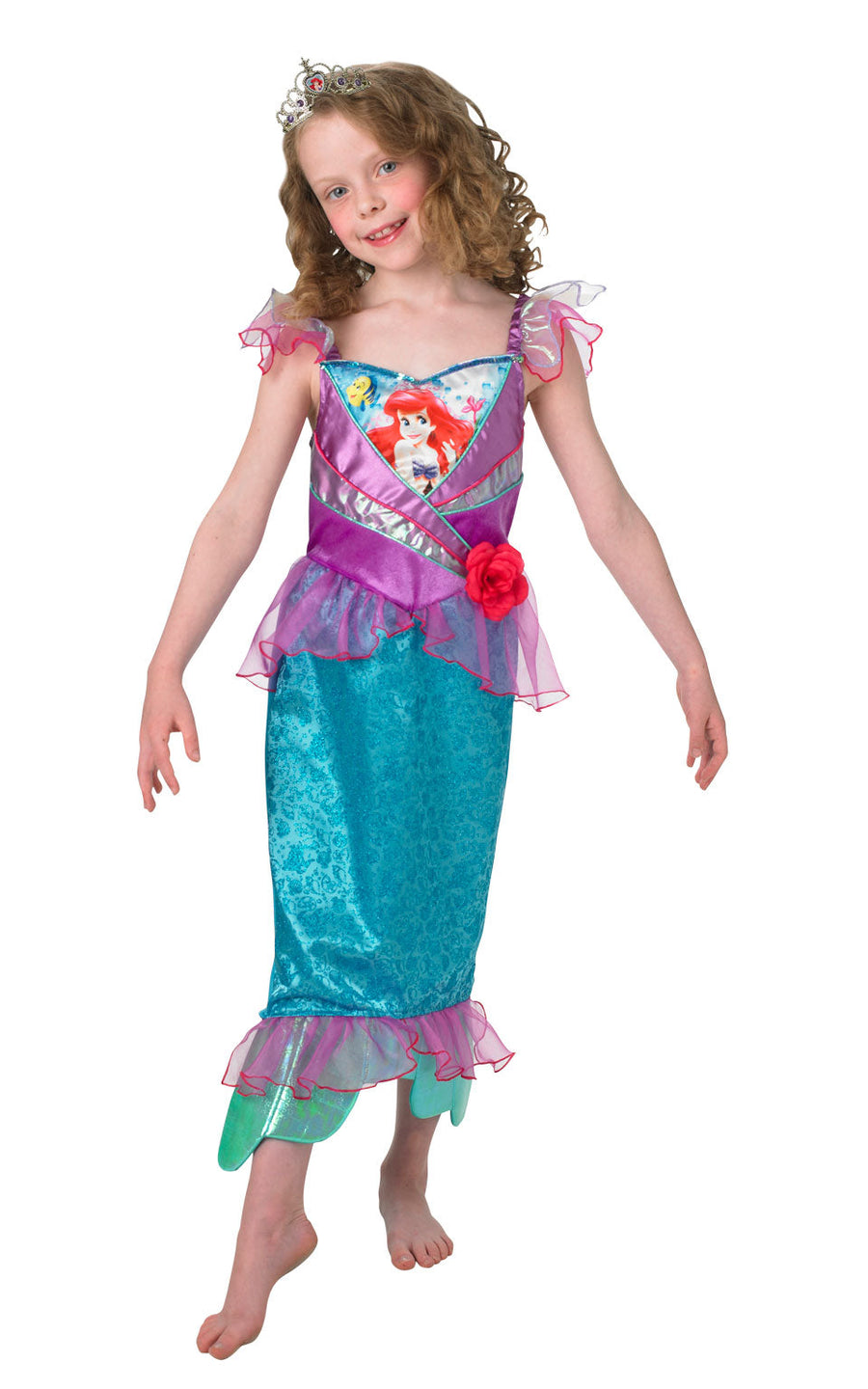 Ariel Little Mermaid Shimmer Childrens Costume_1