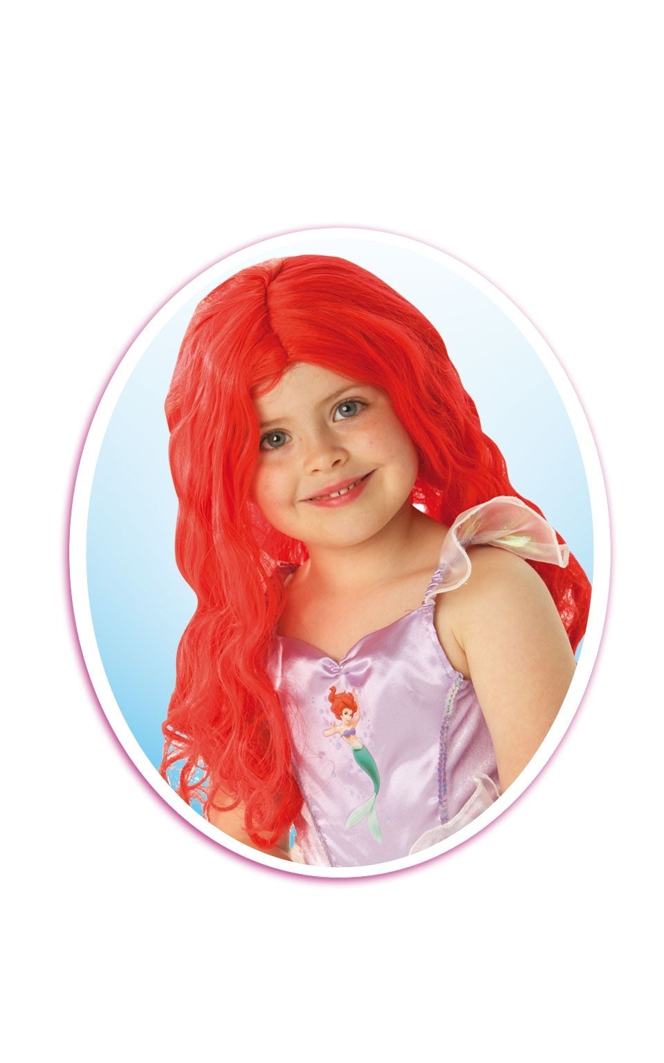 Ariel Little Mermaid Stand Alone Wig 1