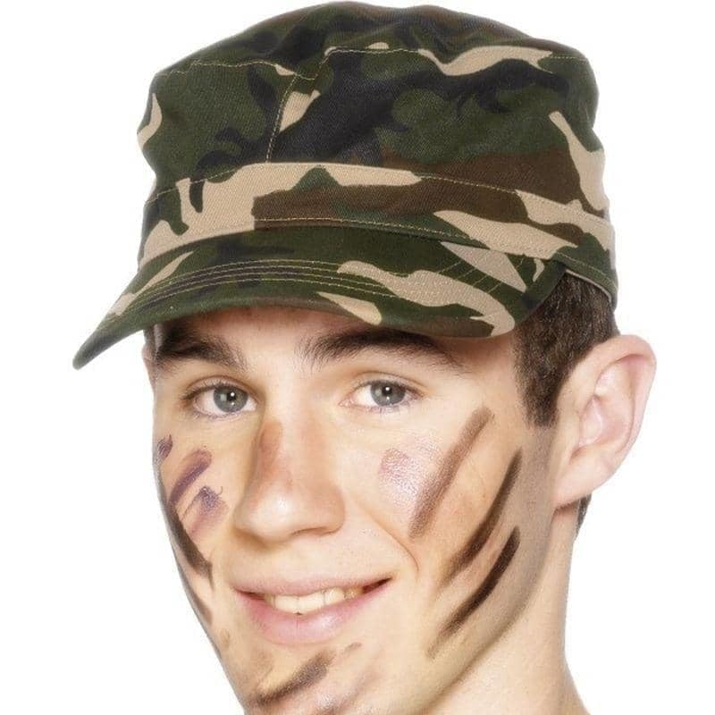 Army Cap Adult Camouflage_1