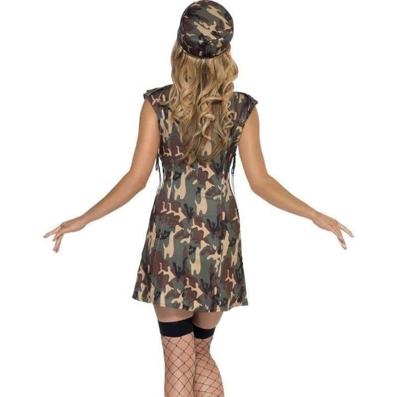 Army Girl Costume Adult Camo_2