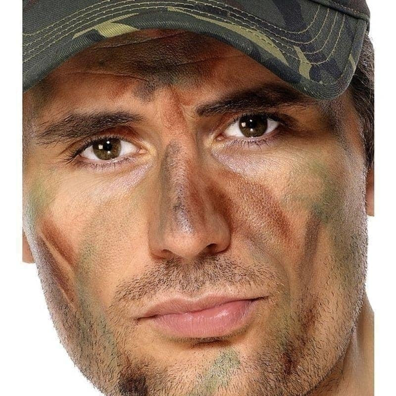Army Make Up Adult Camouflage_1