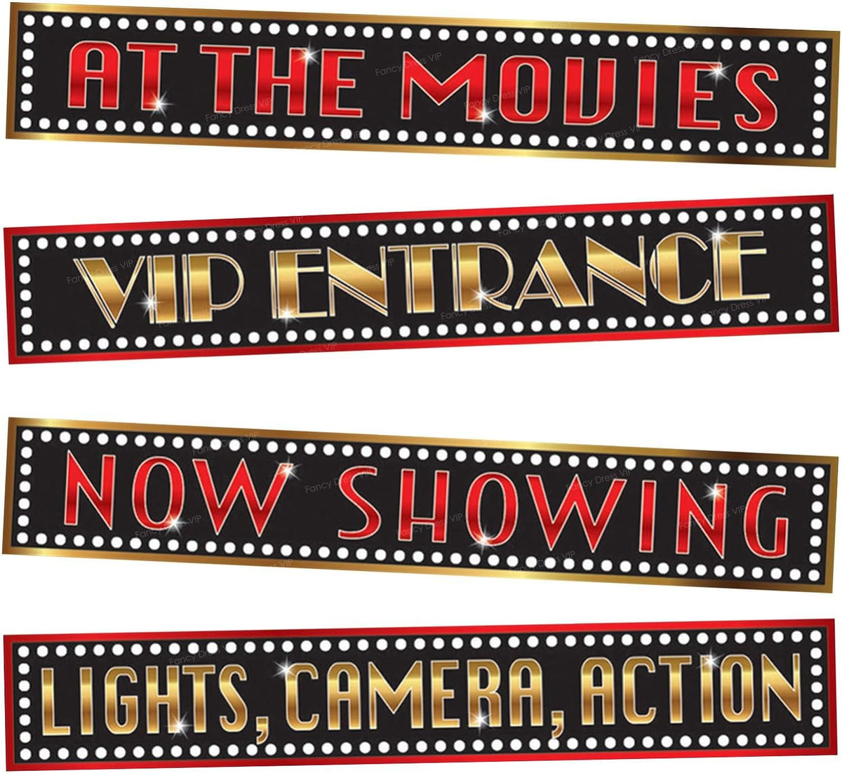 At The Movies Street Signs Party Decoration 3