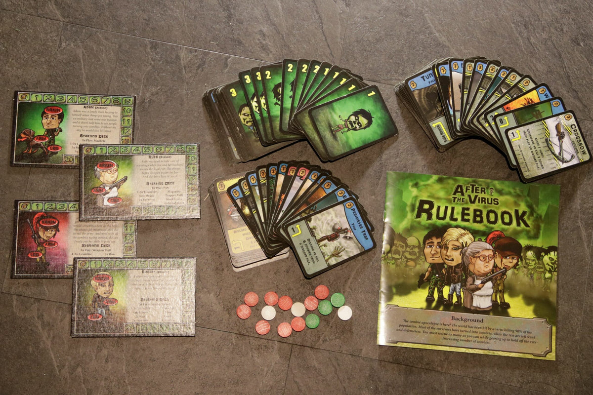 After the Virus Cooperative Card Game
