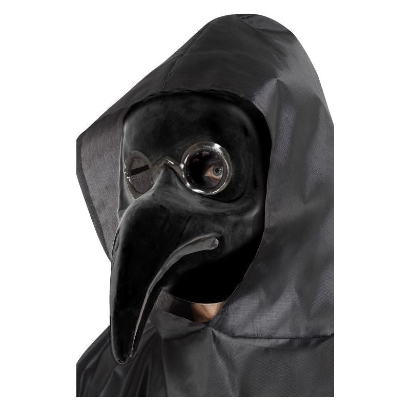 Authentic Plague Doctor Mask Black Adult 2
