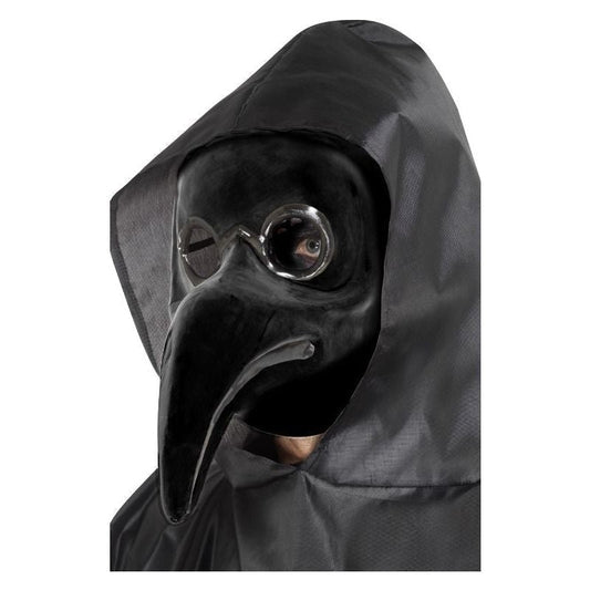 Authentic Plague Doctor Mask Black Adult 2