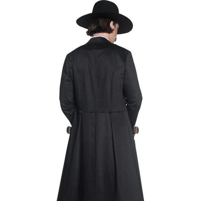 Authentic Western Sheriff Deluxe Costume Adult Black 2