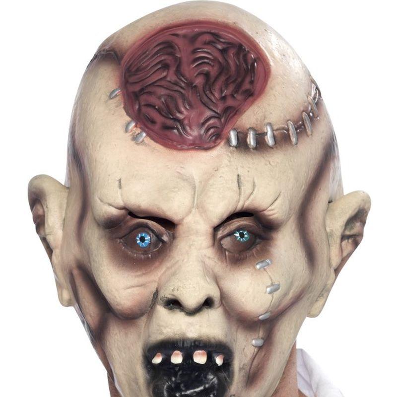 Autopsy Zombie Mask Adult Grey Red_1