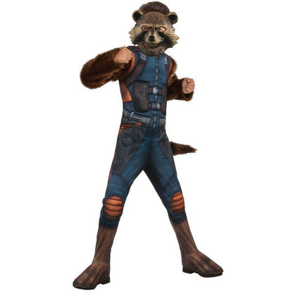 Avengers 4 Gardians of the Galaxy Rocket Raccoon Deluxe Child Costume 1