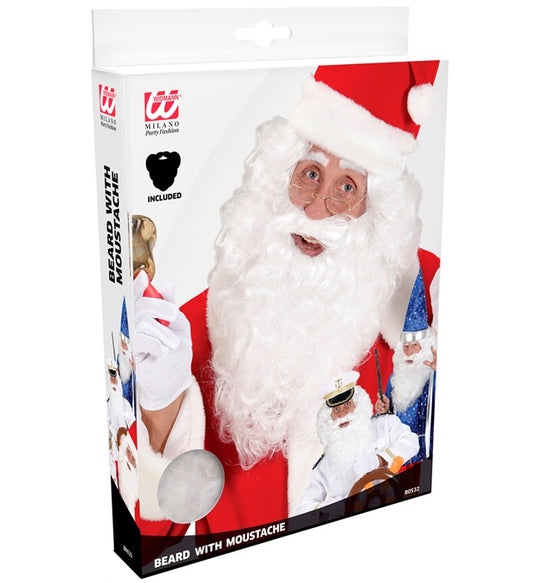 White Maxi Beard In Box