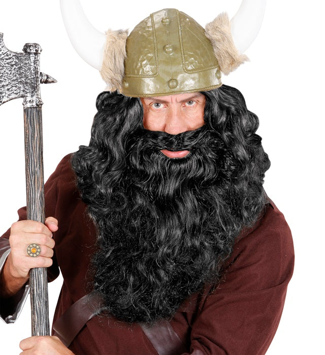 Black Multicharacter Beard In Box