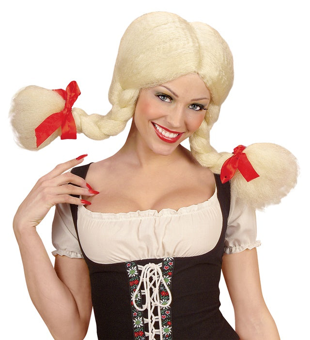 Heidi Wig With Bendable Plaits - In Box