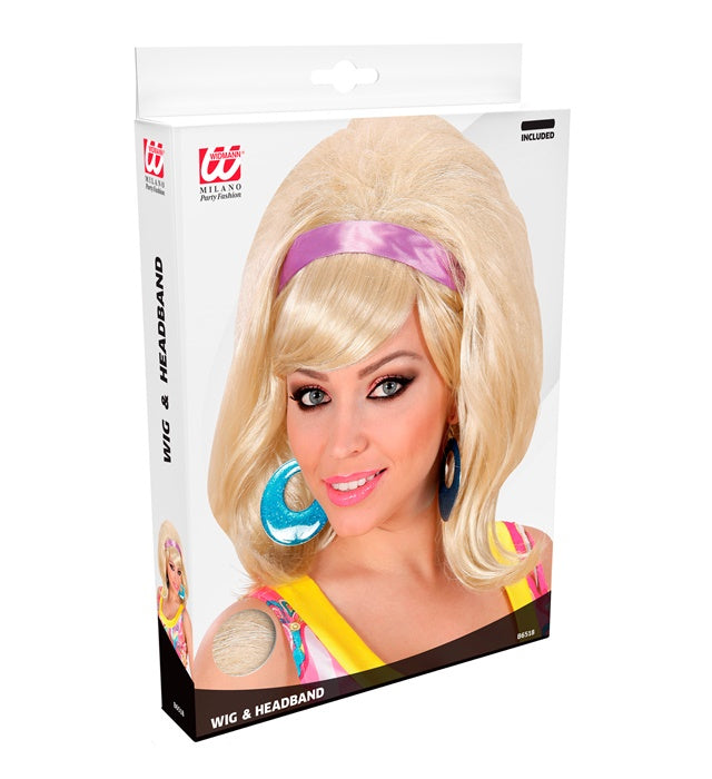 60S Mod Wig Blonde - In Box