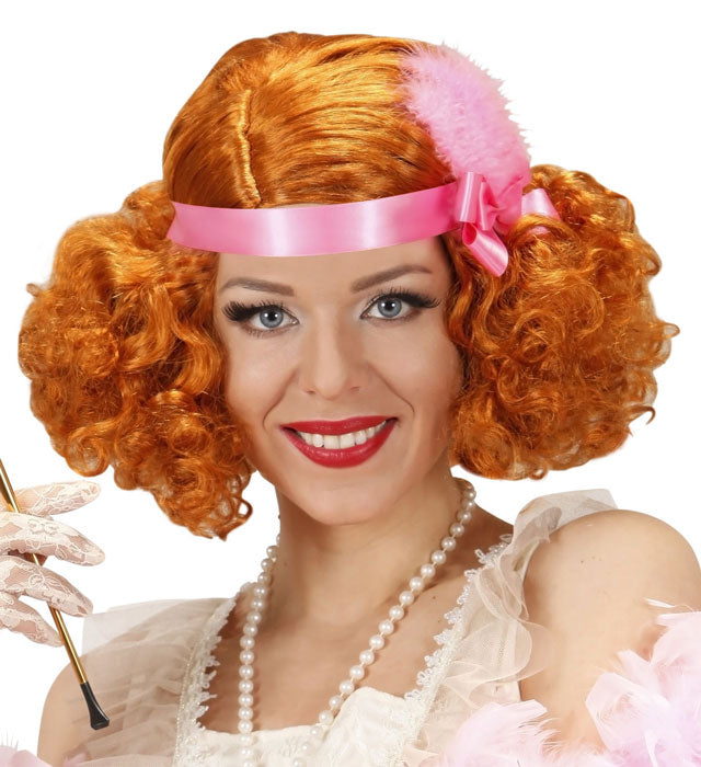 Red Roaring 20S Flapper Wigs In Box