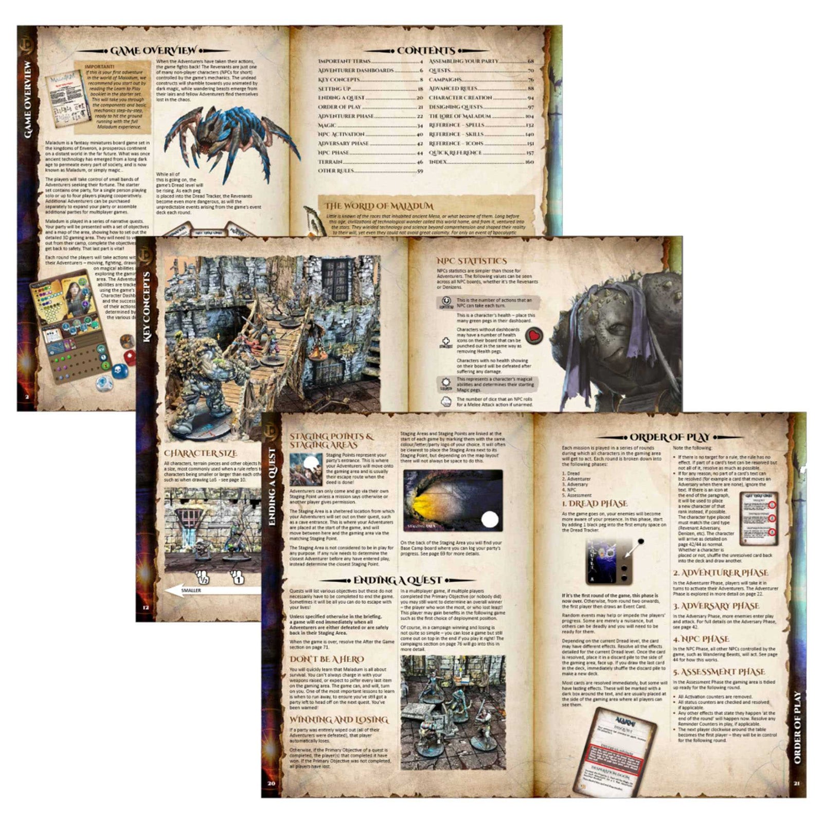 Maladum Deluxe Rulebook 2
