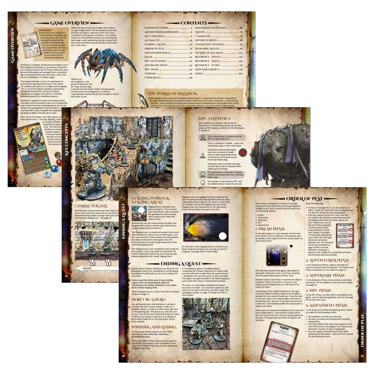 Maladum Deluxe Rulebook 2