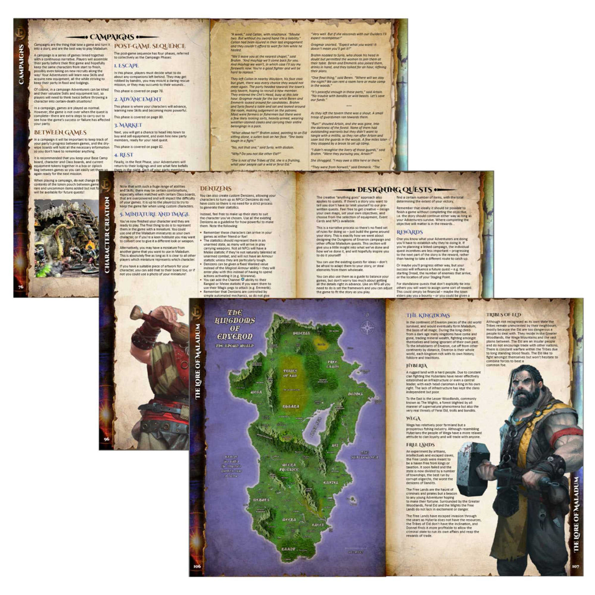 Maladum Deluxe Rulebook 3