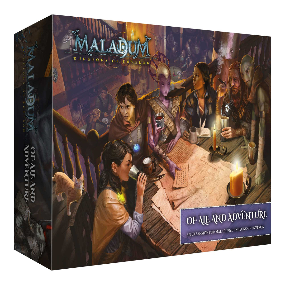 Maladum of Ale and Adventure Expansion Board Game by Battle System 1