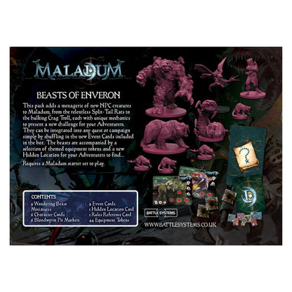 Maladum Beasts of Enveron Expansion 3