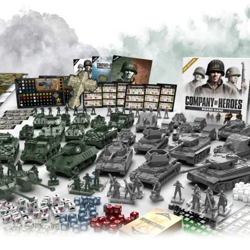 Company of Heroes 2nd Edition Core Set Board Game by Bad Crow 2