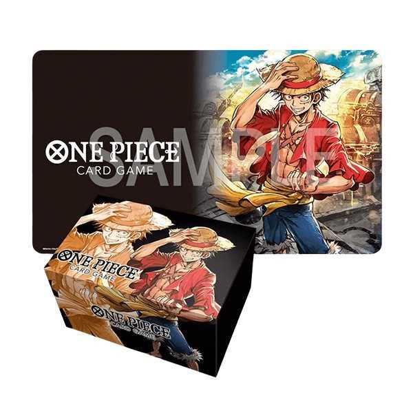 One Piece Card Game: Playmat and Storage Box Set -Monkey.D.Luffy 1