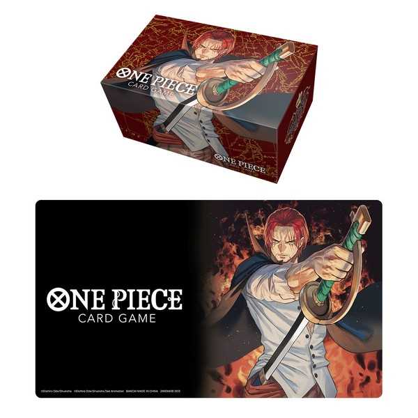 One Piece Card Game: Playmat and Storage Box Set - Shanks 1