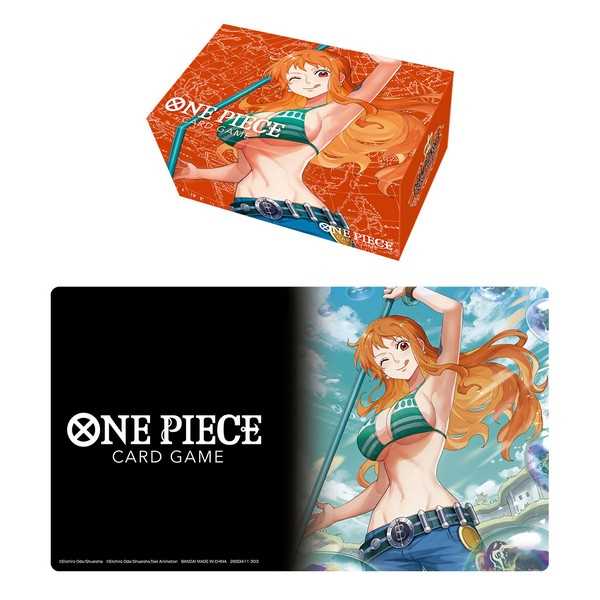 One Piece Card Game: Playmat and Storage Box Set - Nami 1
