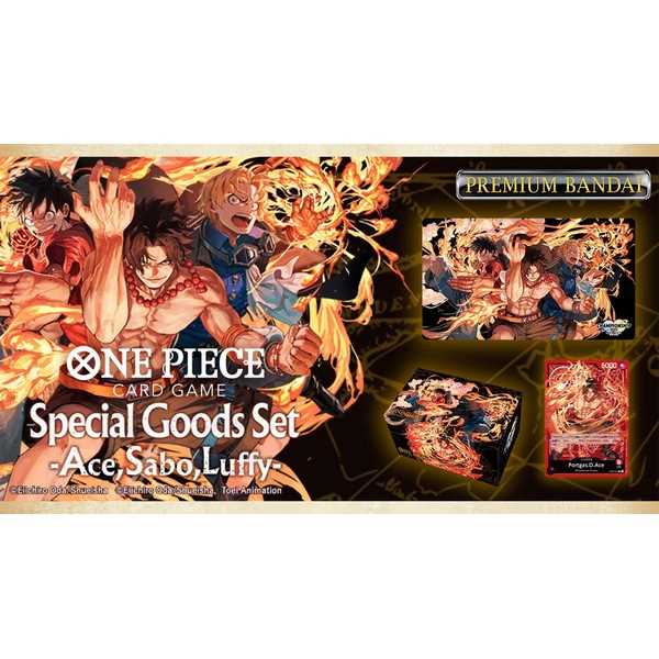 One Piece Card Game: Special Goods Set -Ace/Sabo/Luffy 1