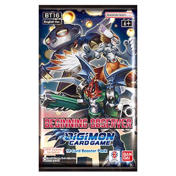 Digimon Card Game: BEGINNING OBSERVER - Booster Pack (BT16) 1