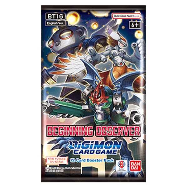 Digimon Card Game: BEGINNING OBSERVER - Booster Pack (BT16)