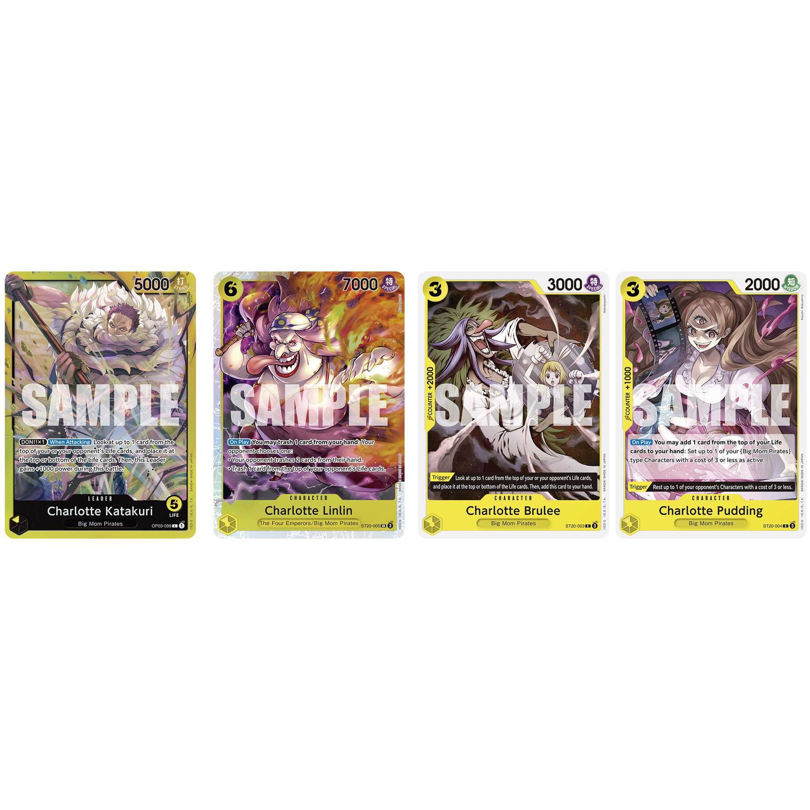 One Piece Card Game: Starter Deck - Yellow Charlotte Katakuri (ST-20) 1