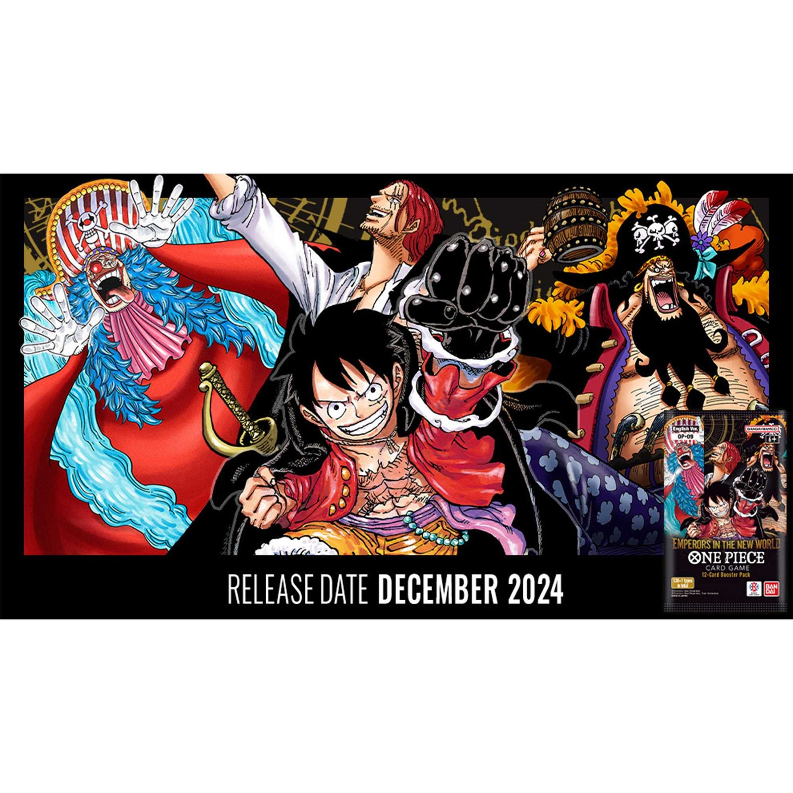 One Piece Card Game Booster Pack Emperors in the New World OP 09 1