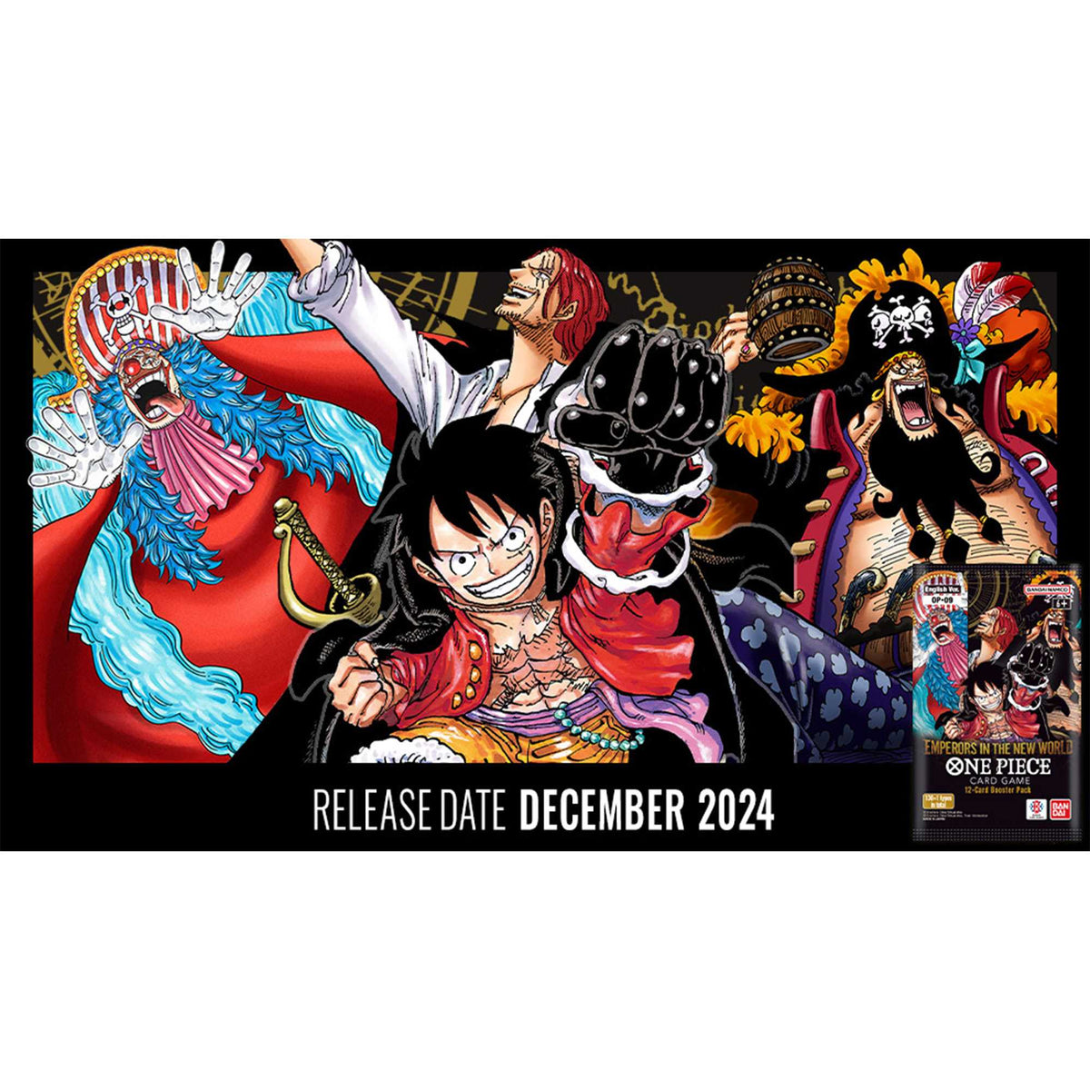 One Piece Card Game Booster Pack Emperors in the New World OP 09 1