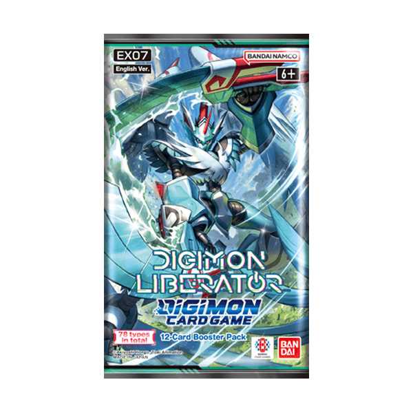 Digimon Card Game: Digimon Liberator Booster Pack (EX07)