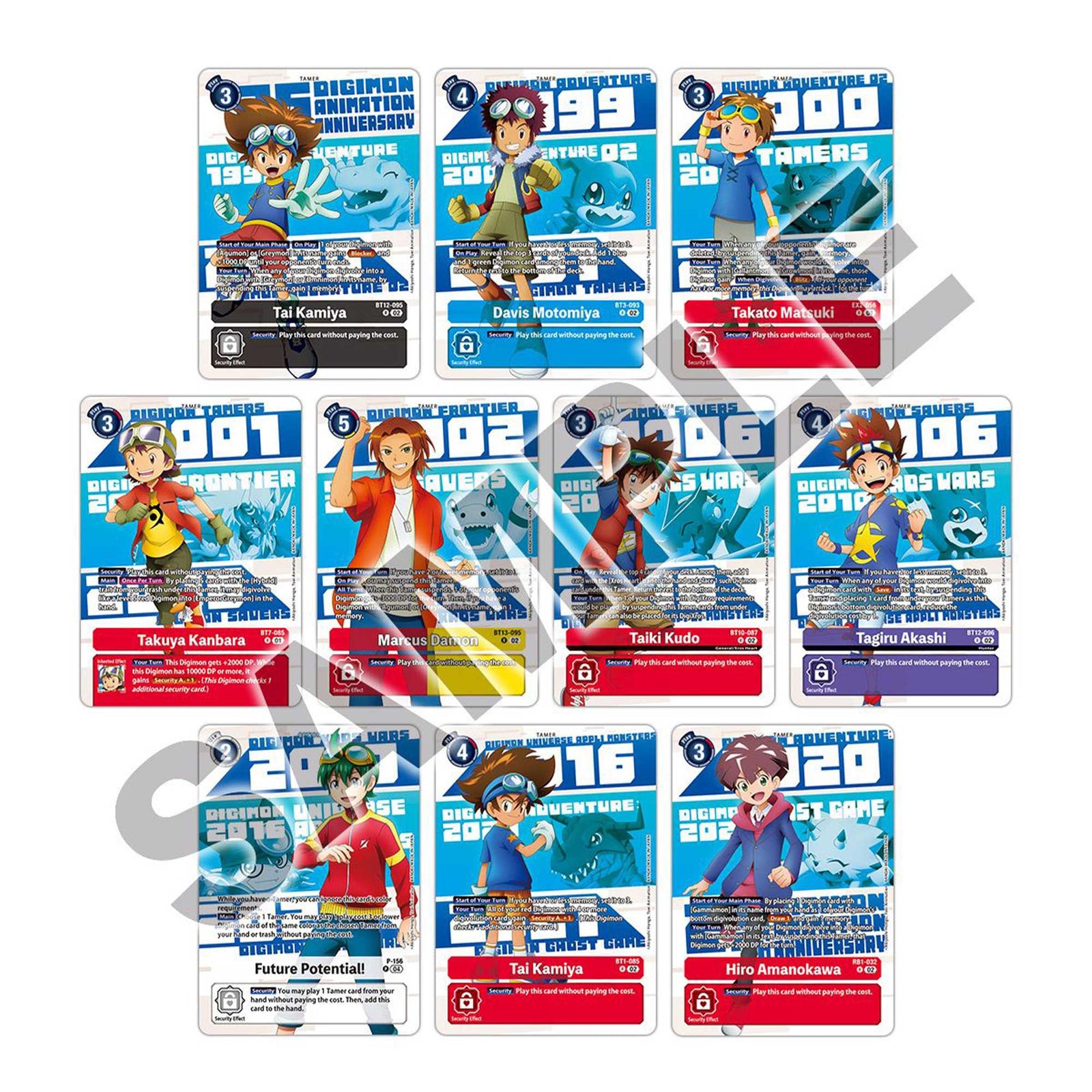 Digimon Card Game: Animation Series 25th Anniversay Set (PB-20) 2